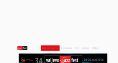 Desktop Screenshot of jazzfest.rs