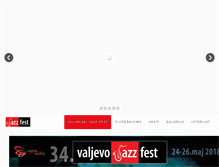 Tablet Screenshot of jazzfest.rs