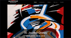 Desktop Screenshot of jazzfest.de