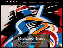 Tablet Screenshot of jazzfest.de